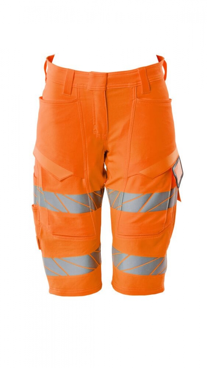 MASCOT- Warnschutz-Damenshorts, Diamond, ACCELERATE SAFE, 205 g/m, orange