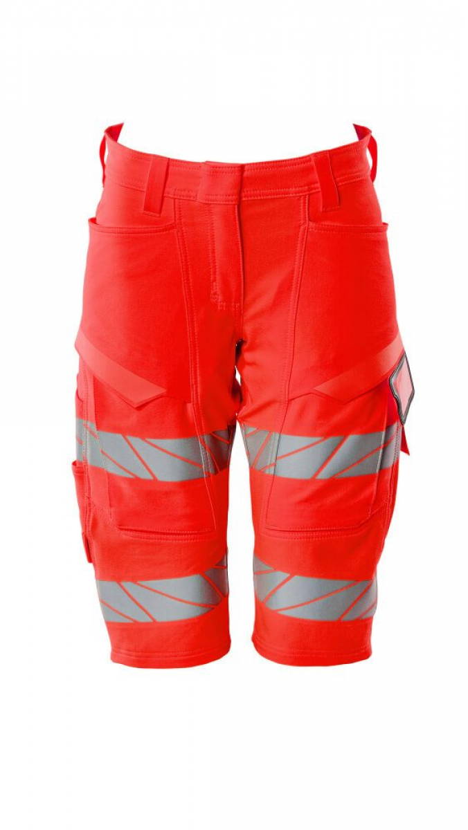 MASCOT- Warnschutz-Damenshorts, Diamond, ACCELERATE SAFE, 205 g/m, rot