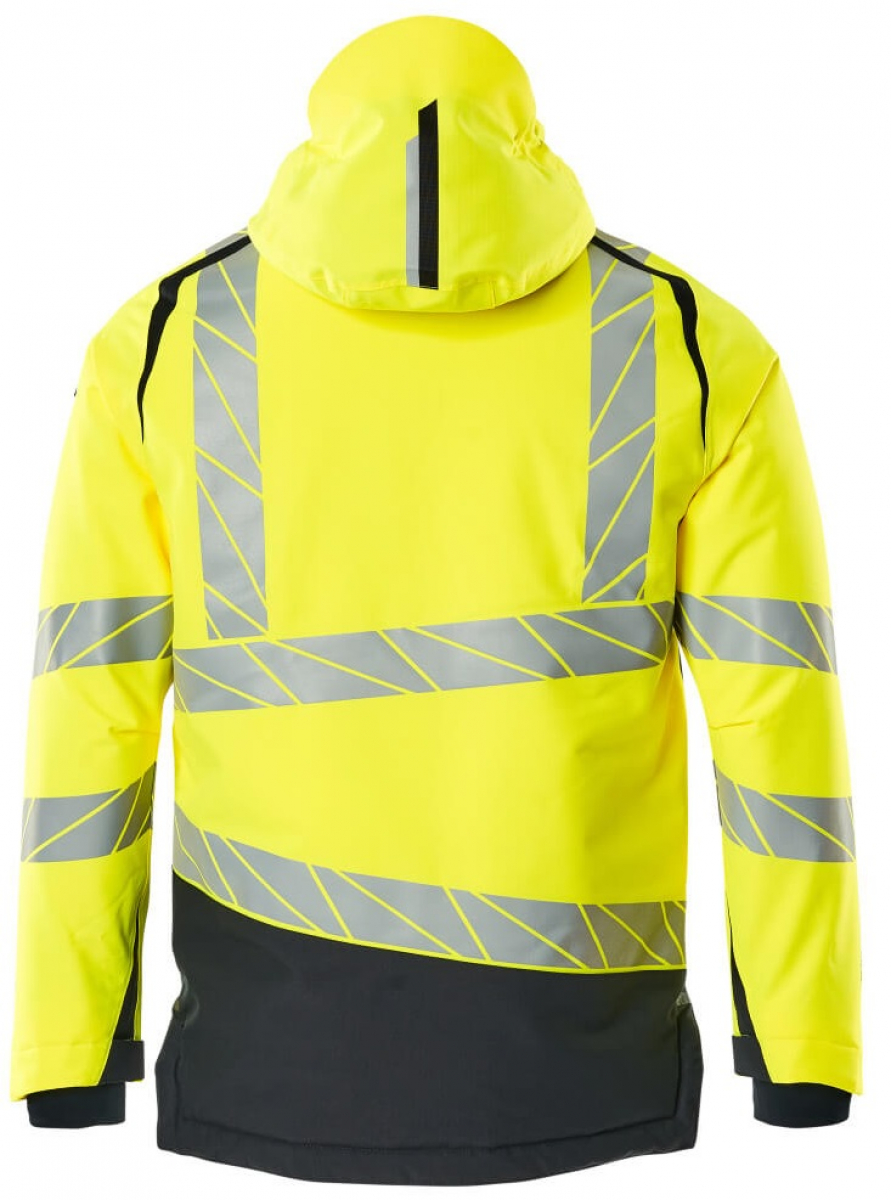 MASCOT-Workwear, Warnschutz-Winterjacke, ACCELERATE SAFE, high vis gelb/schwarzblau