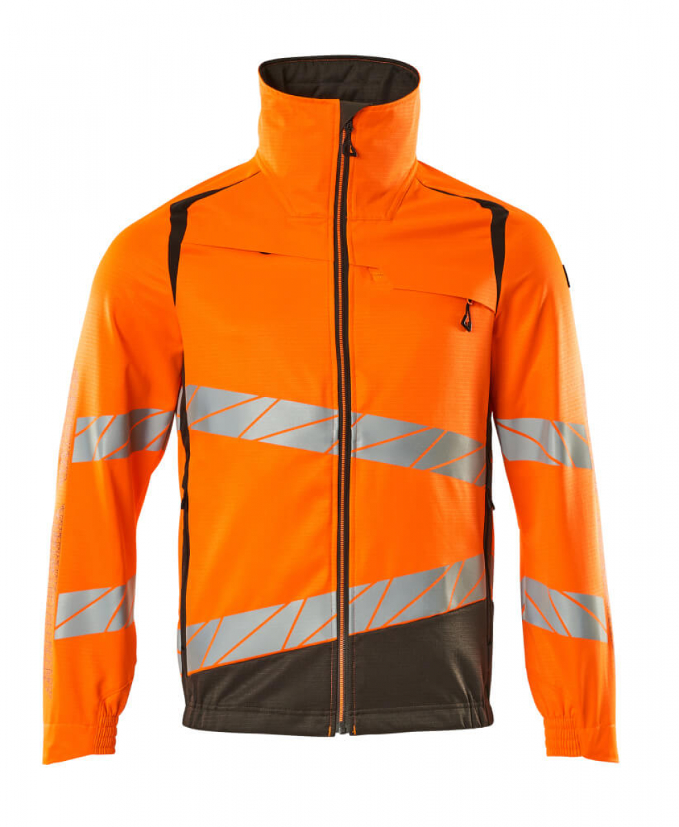 MASCOT-Warnschutz-Arbeitsjacke, Accel. Safe, warnorange/dunkelanthrazit