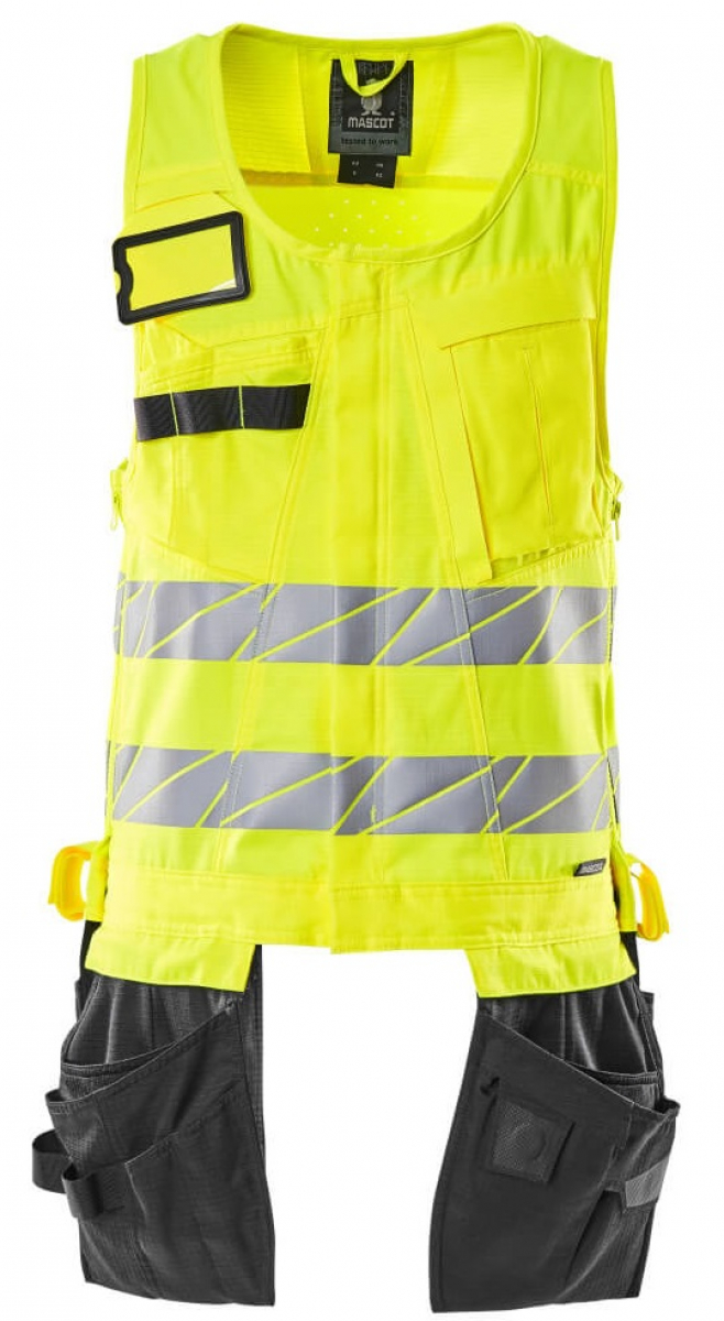 MASCOT-Workwear, Warnschutz-Werkzeug-Weste, ACCELERATE SAFE, warngelb/schwarz