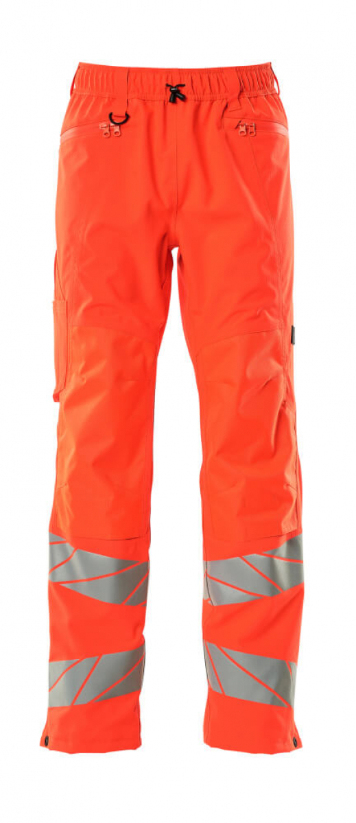 MASCOT-Warnschutz-Überziehhose mit leichtem Futter, ACCEL SAFE, warnrot