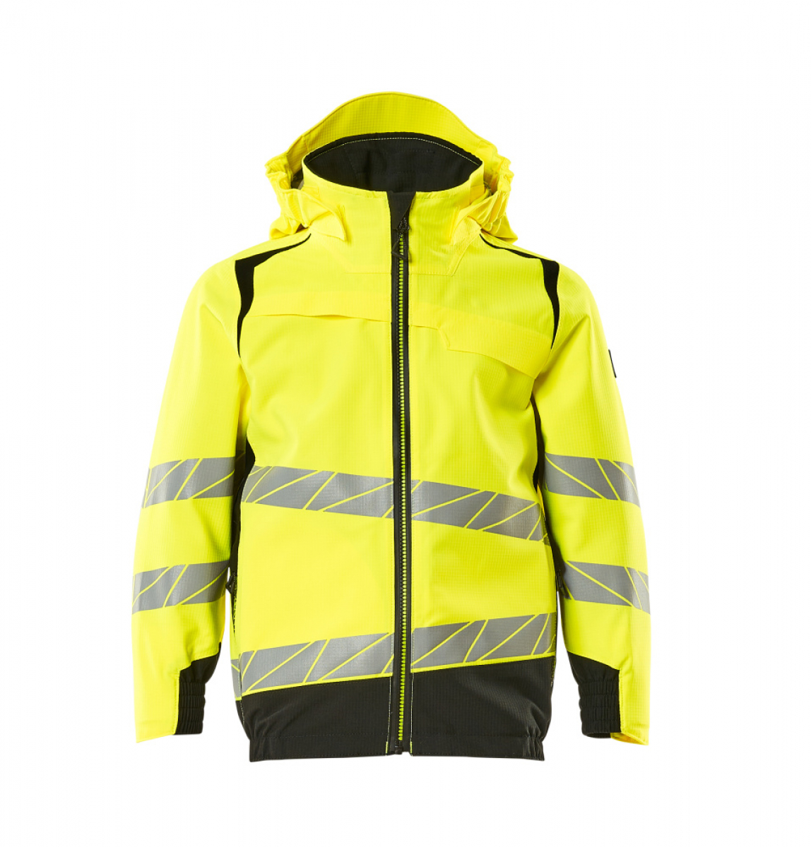 MASCOT-Kinder Hard Shell Jacke, ACCEL SAFE, warngelb/schwarz