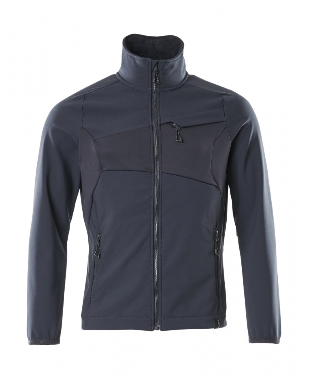 MASCOT-Soft Shell Jacke, Accelerate, schwarzblau