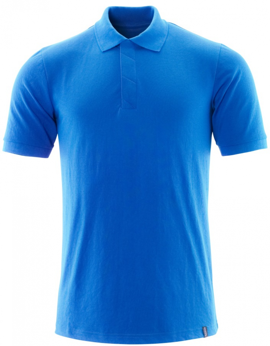 MASCOT-Worker-Shirts, Polo-Shirt, azurblau