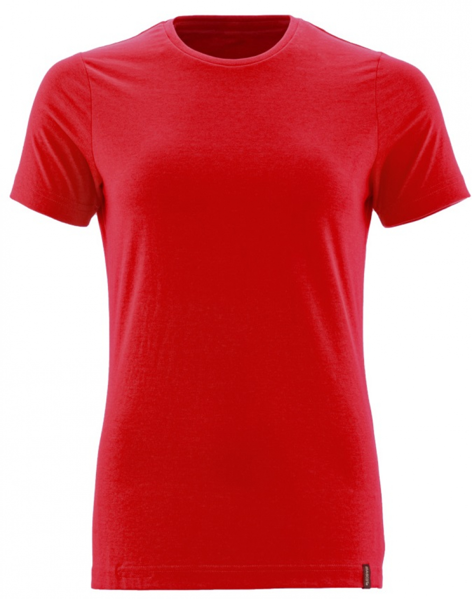 MASCOT-Worker-Shirts, Damen-T-Shirt, verkehrsrot