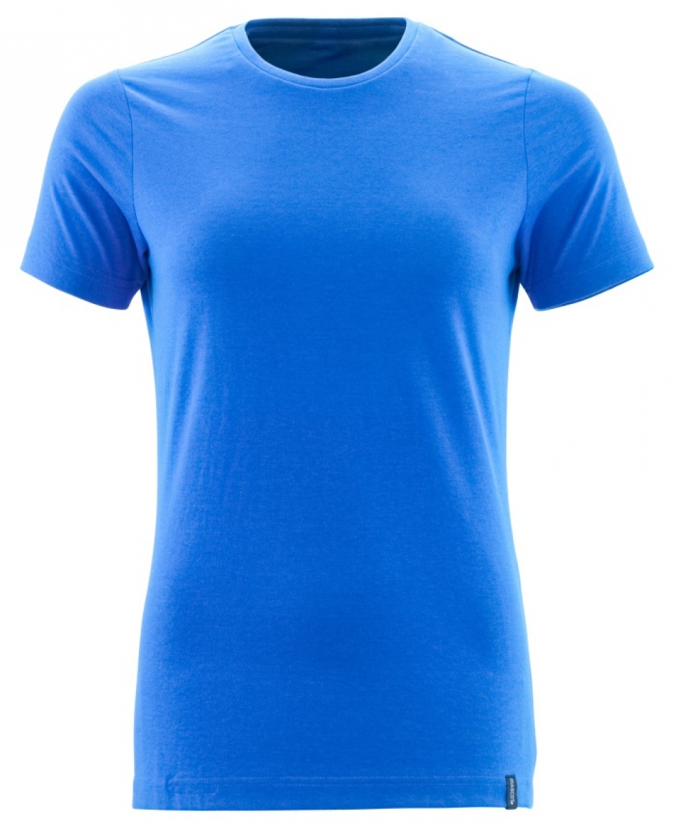 MASCOT-Worker-Shirts, Damen-T-Shirt, azurblau