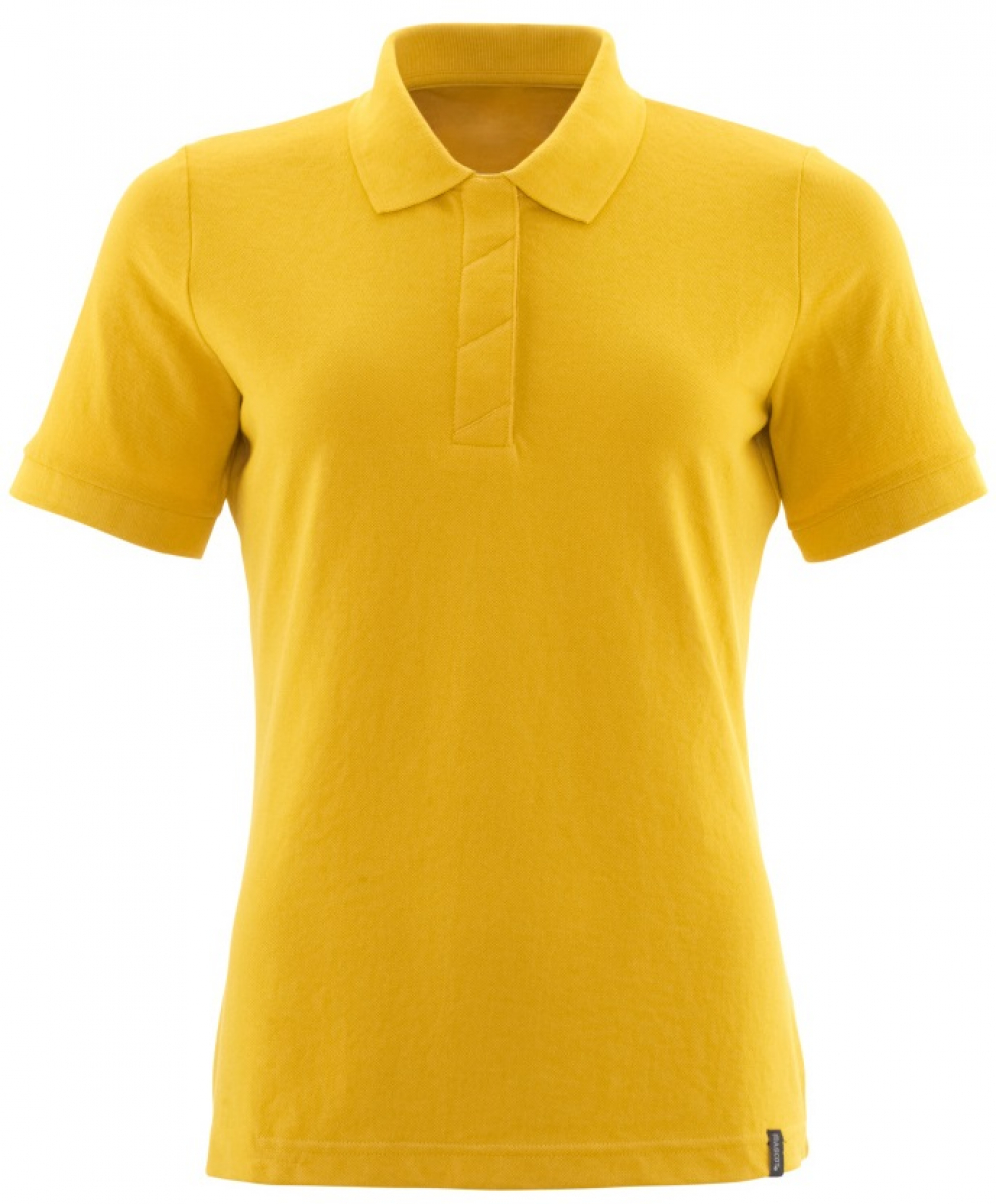 MASCOT-Worker-Shirts, Damen-Polo-Shirt, currygelb