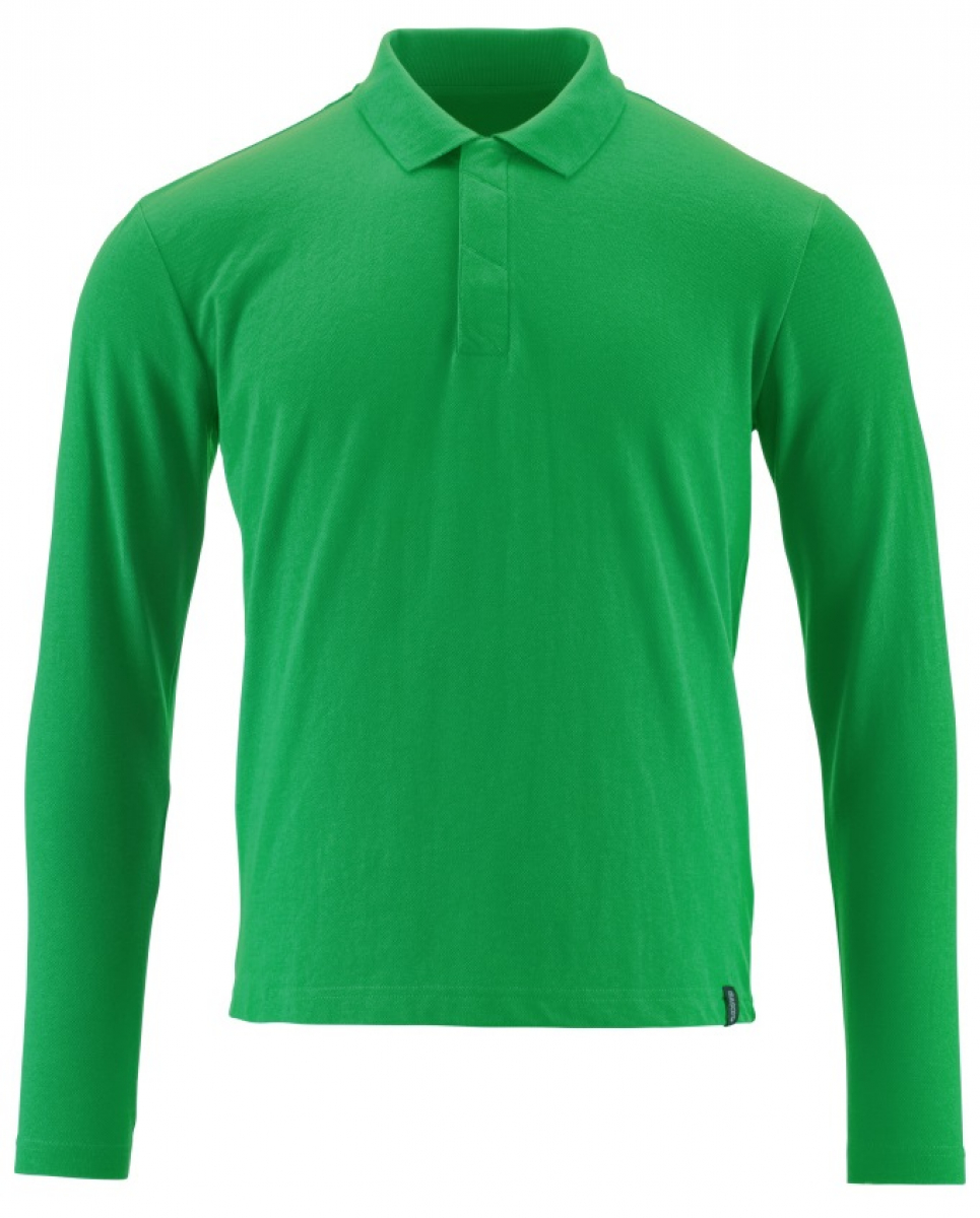 MASCOT-Worker-Shirts, Polo-Shirt, langarm, grasgrün