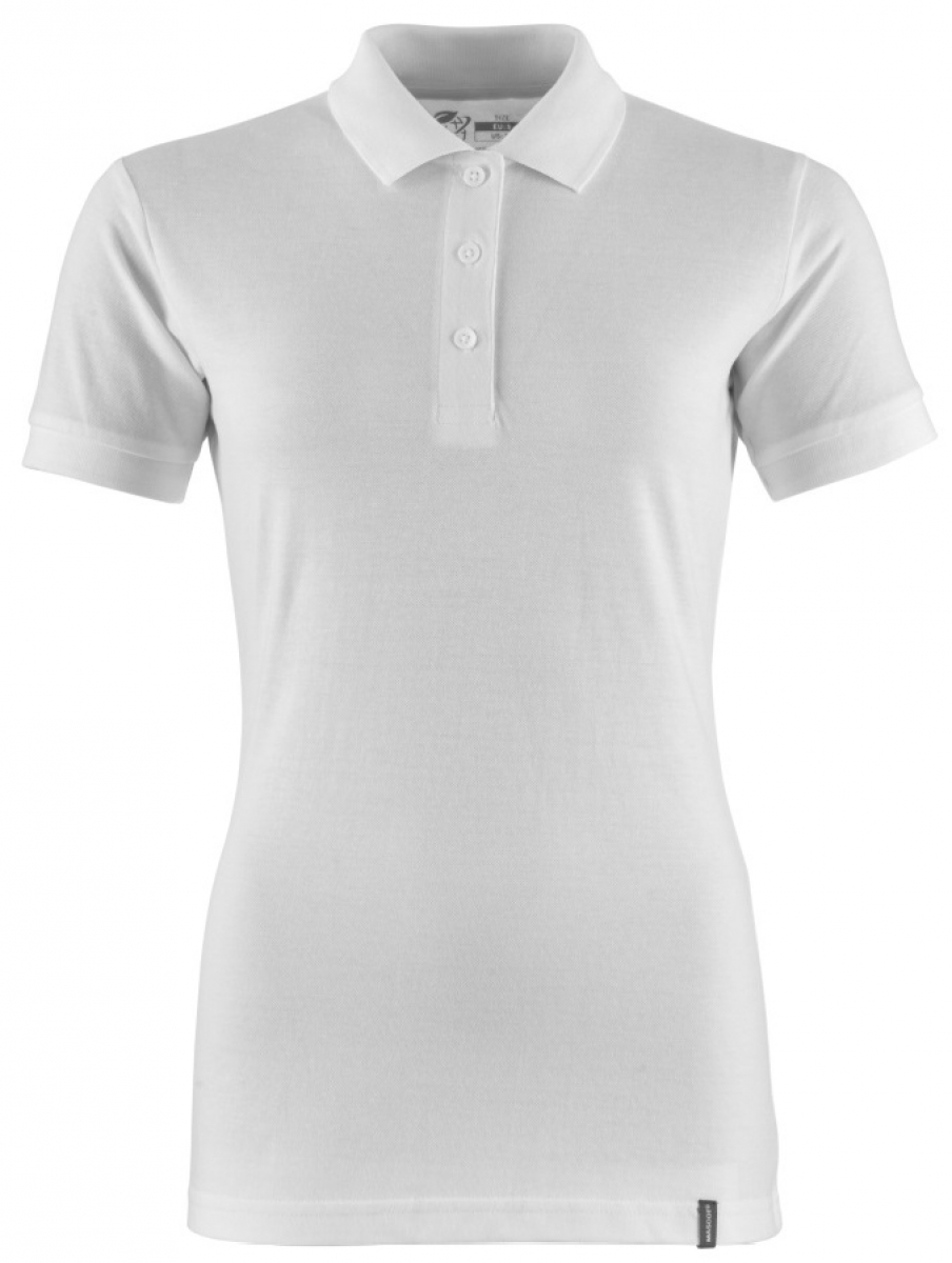 MASCOT-Worker-Shirts, Damen-Polo-Shirt, weiß