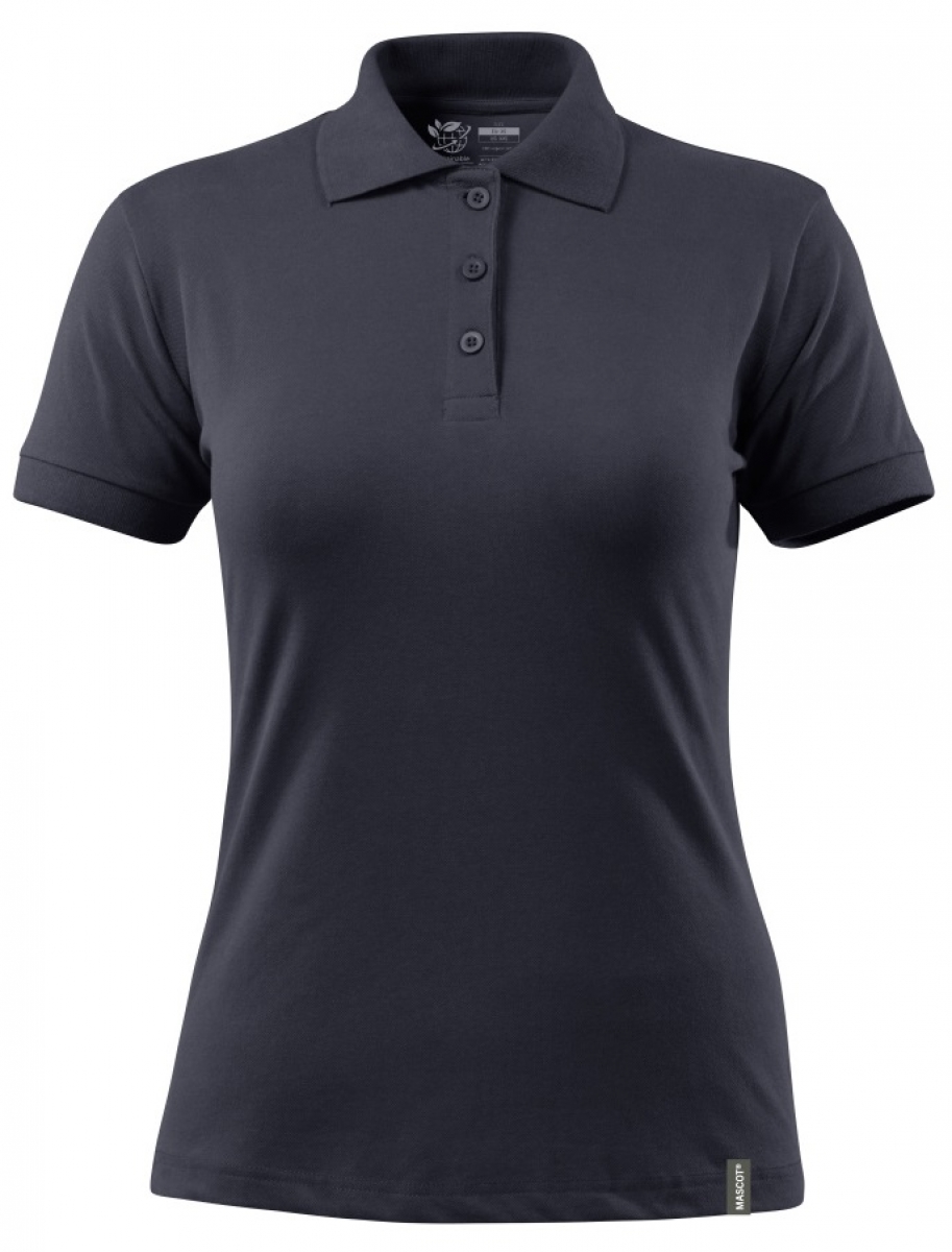 MASCOT-Worker-Shirts, Damen-Polo-Shirt, schwarzblau