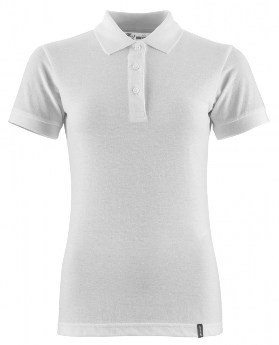 MASCOT-Worker-Shirts, Damen-Polo-Shirt, weiß