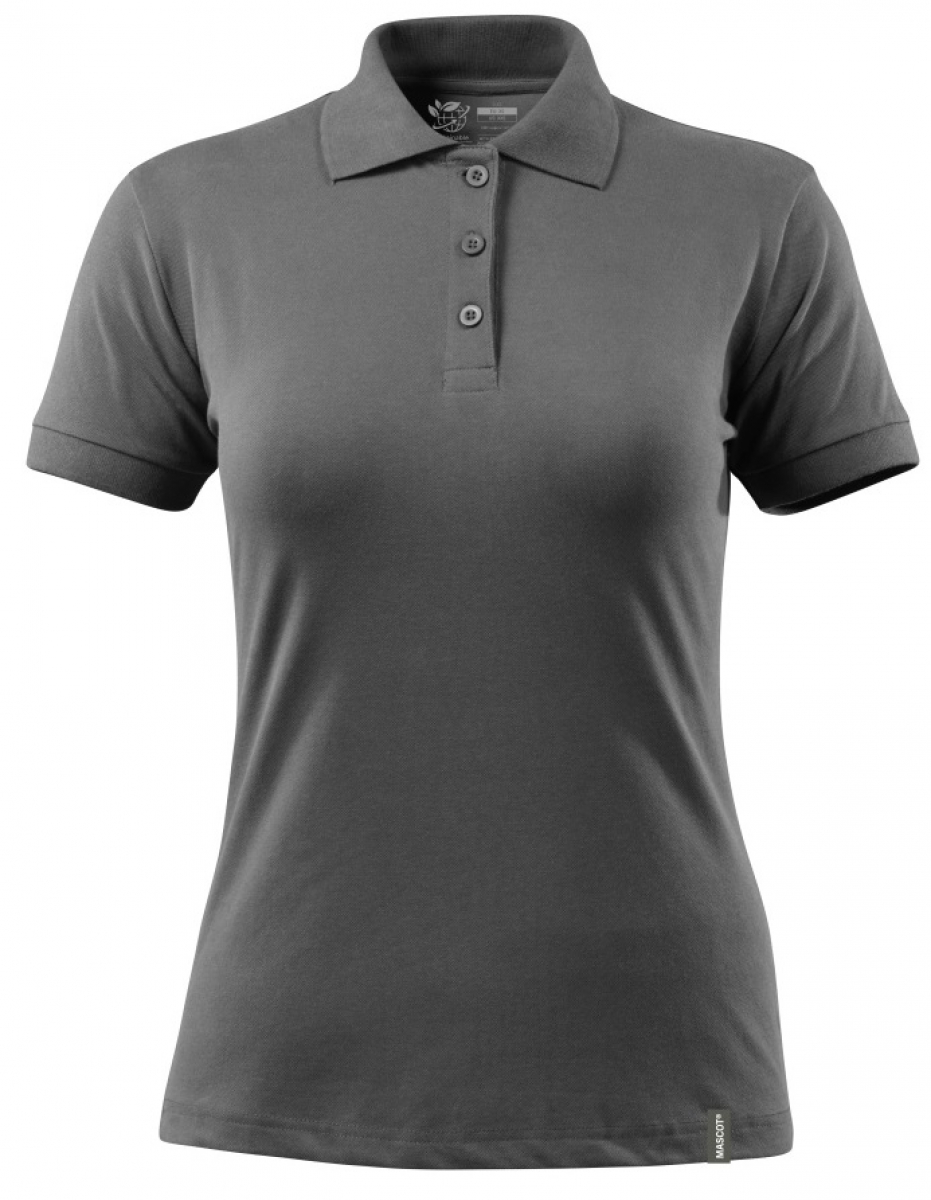 MASCOT-Worker-Shirts, Damen-Polo-Shirt, dunkelanthrazit