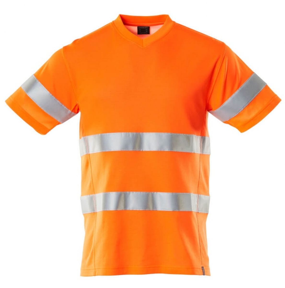 MASCOT-Workwear, Warnschutz-T-Shirt, SAFE CLASSIC, warnorange