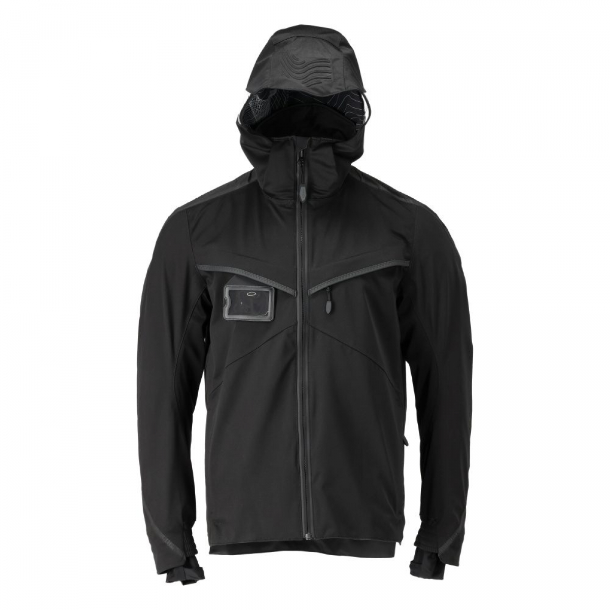MASCOT-Hard-Shell Jacke, Ultimate Stretch, CUSTOMIZED, 200 g/m², schwarz