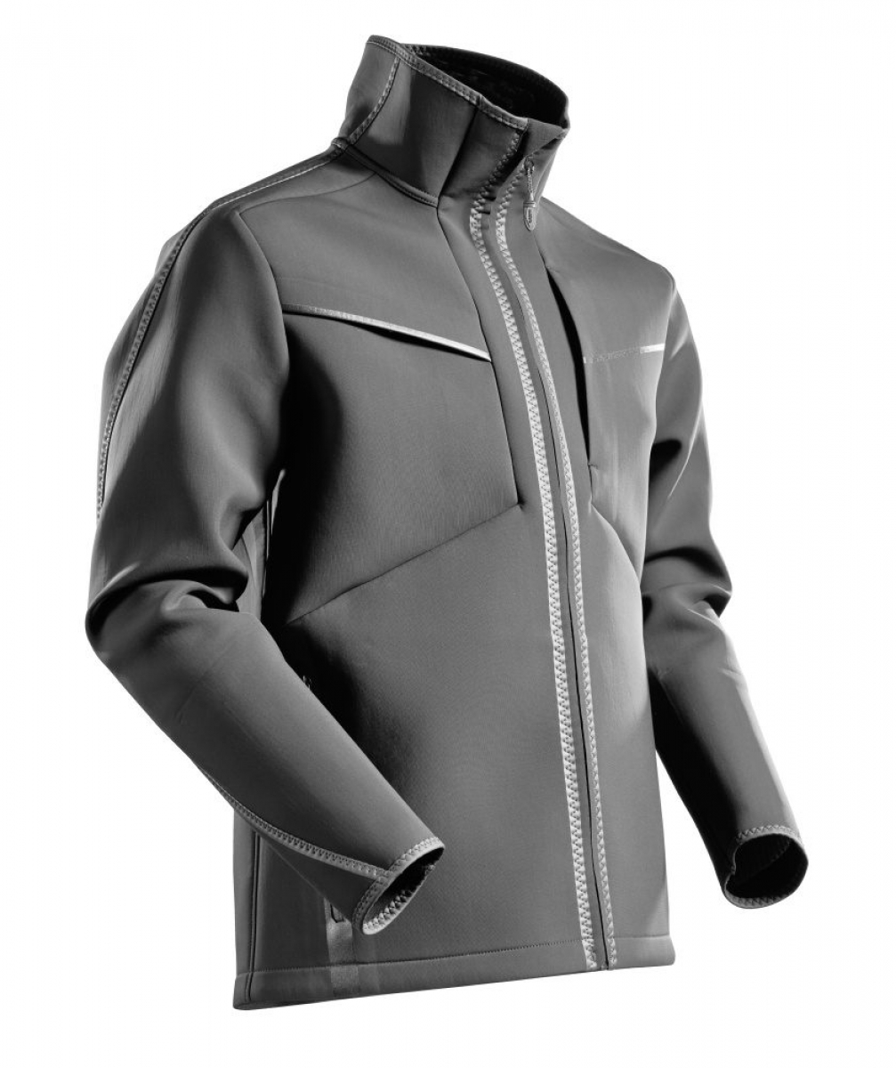 MASCOT- Soft Shell Jacke, CUSTOMIZED, 470 g/m², anthrazitgrau