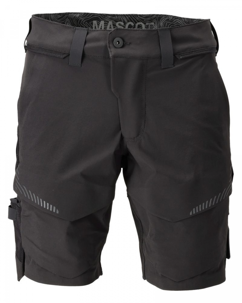 MASCOT- Shorts, Ultimate Stretch, CUSTOMIZED, 180 g/m², schwarz