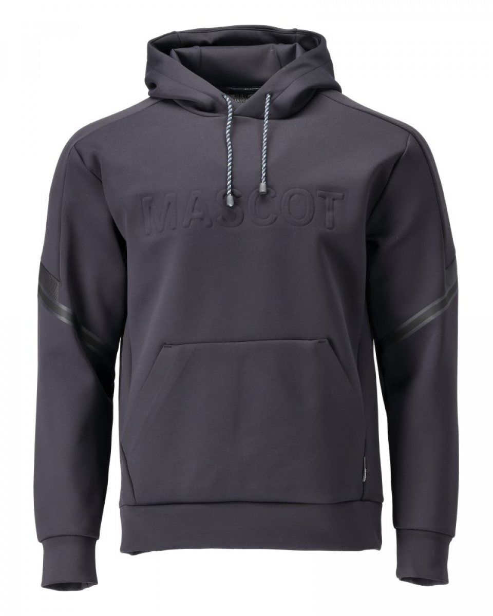 MASCOT-Fleece Kapuzenshirt, CUSTOMIZED, 360 g/m², schwarzblau