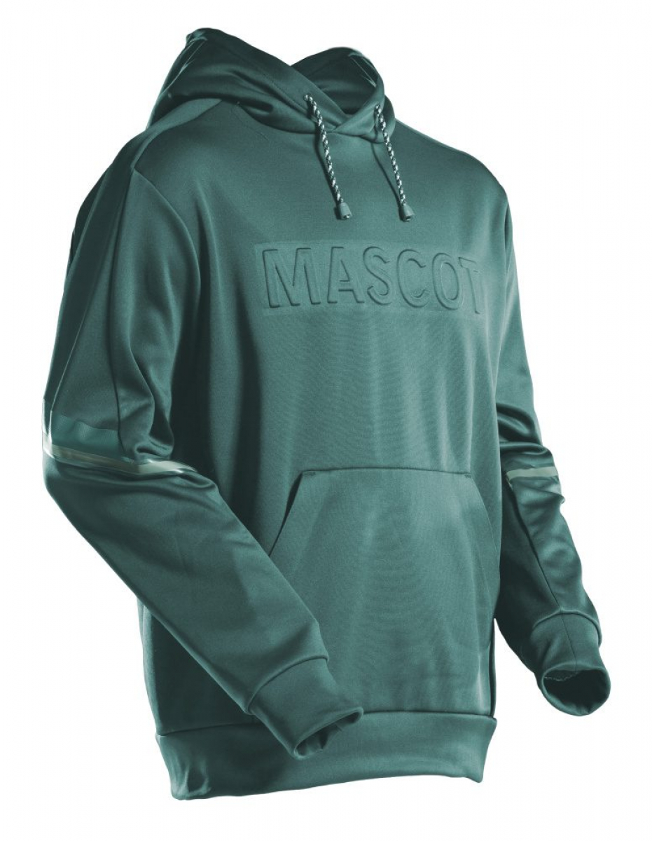 MASCOT-Fleece Kapuzenshirt, CUSTOMIZED, 360 g/m², waldgrün