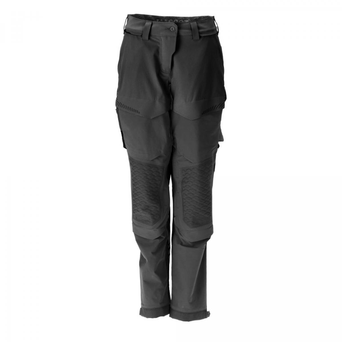MASCOT- Damen-Hose mit Knietaschen, Diamond, Ultimate Stretch, CUSTOMIZED, 180 g/m², schwarz