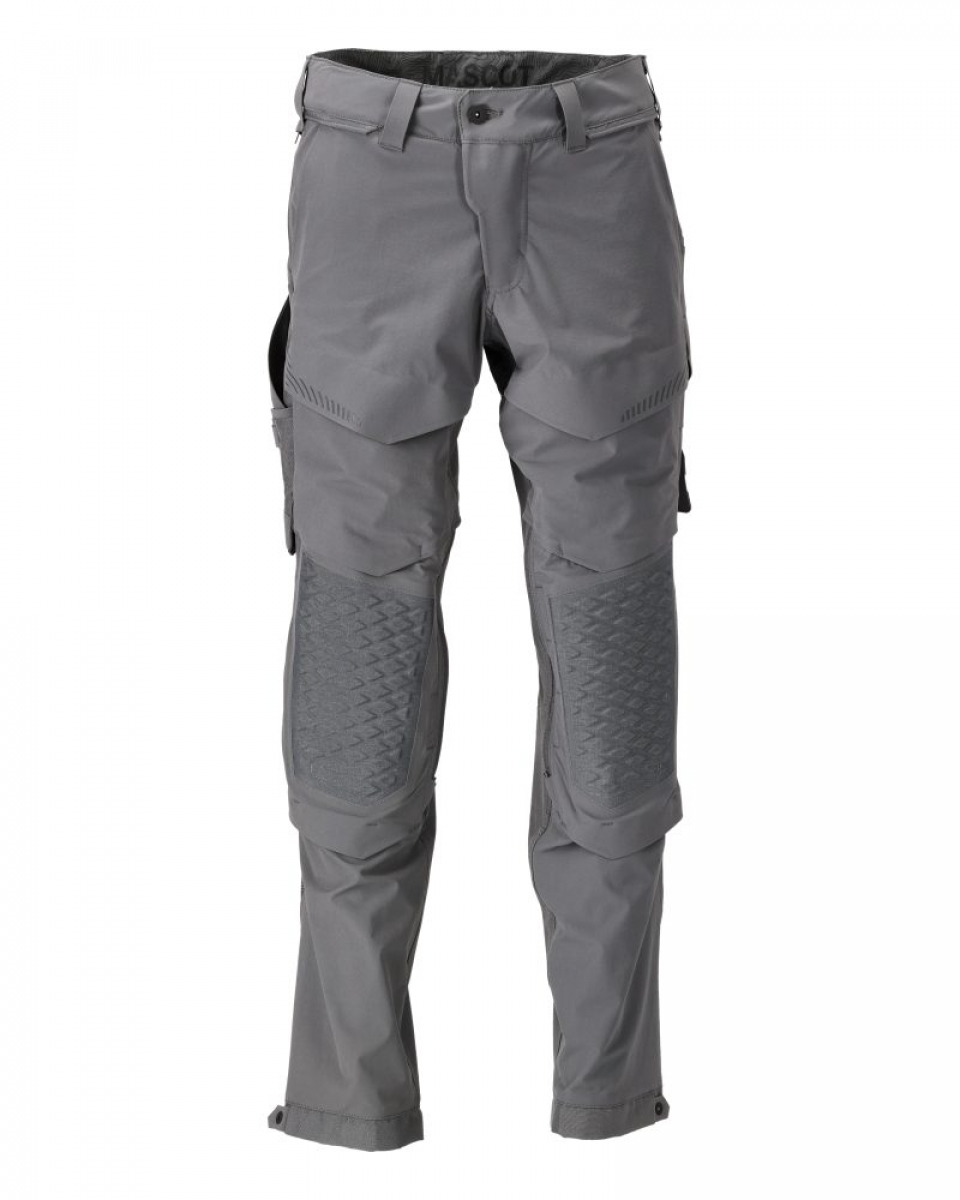 MASCOT- Hose mit Knietaschen, Ultimate Stretch, CUSTOMIZED, 180 g/m², anthrazitgrau