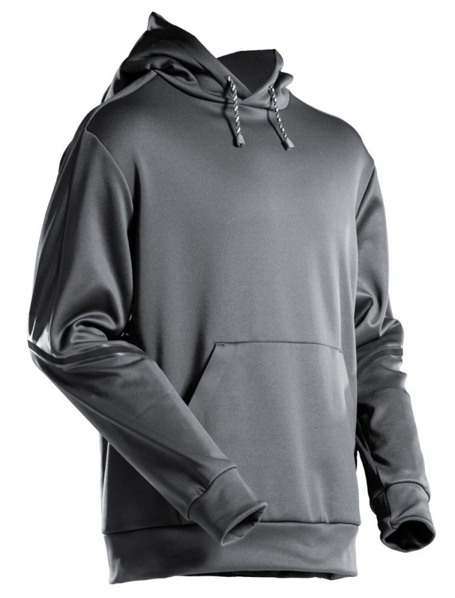 MASCOT- Fleece Kapuzensweatshirt, CUSTOMIZED, 360 g/m², anthrazitgrau