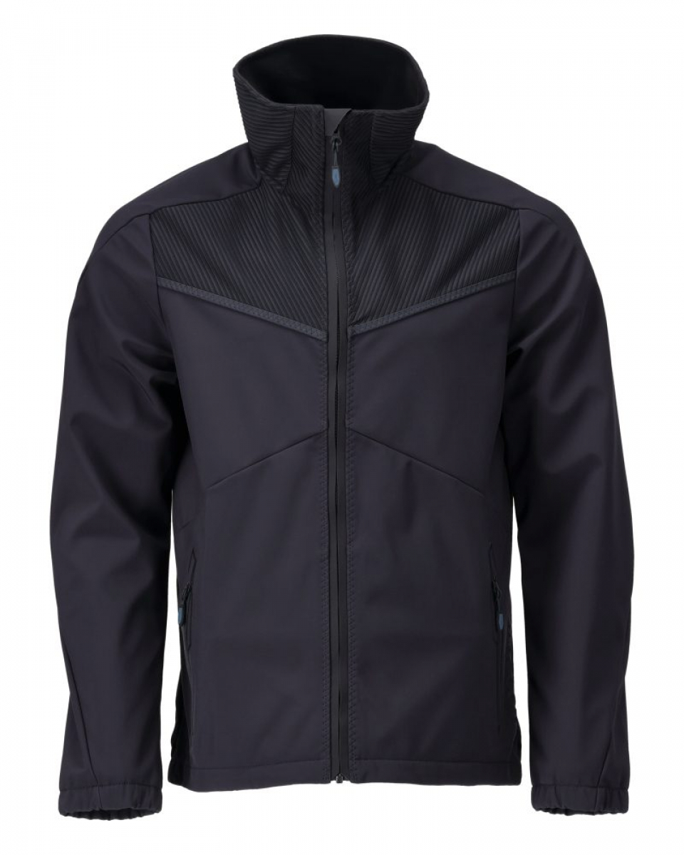 MASCOT- Soft Shell Jacke, CUSTOMIZED, 305 g/m², schwarzblau