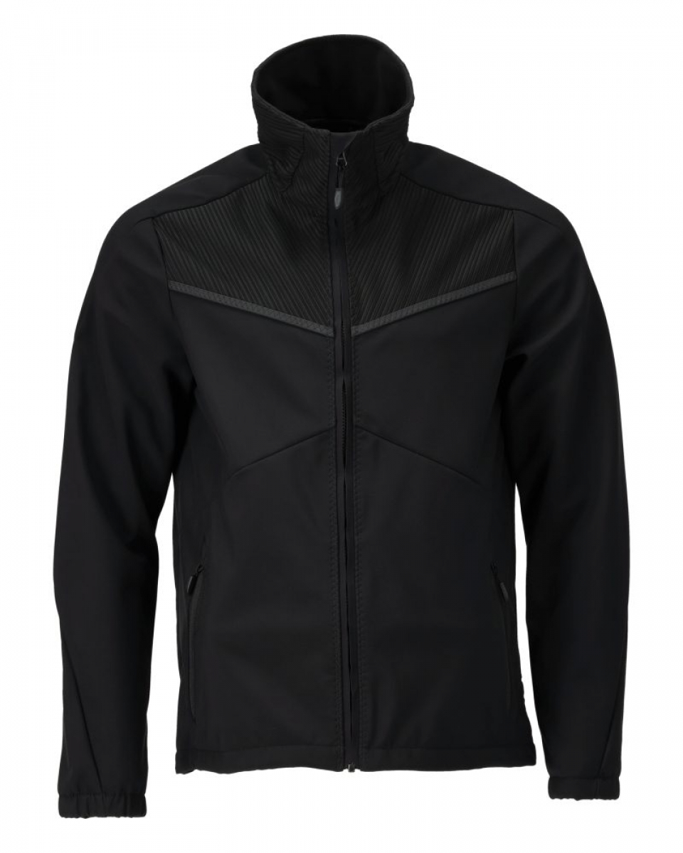 MASCOT- Soft Shell Jacke, CUSTOMIZED, 305 g/m², schwarz