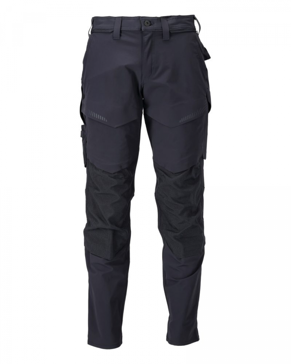 MASCOT-Bundhose mit Knietaschen Ultimate Stretch, CUSTOMIZED, 235 g/m², schwarzblau