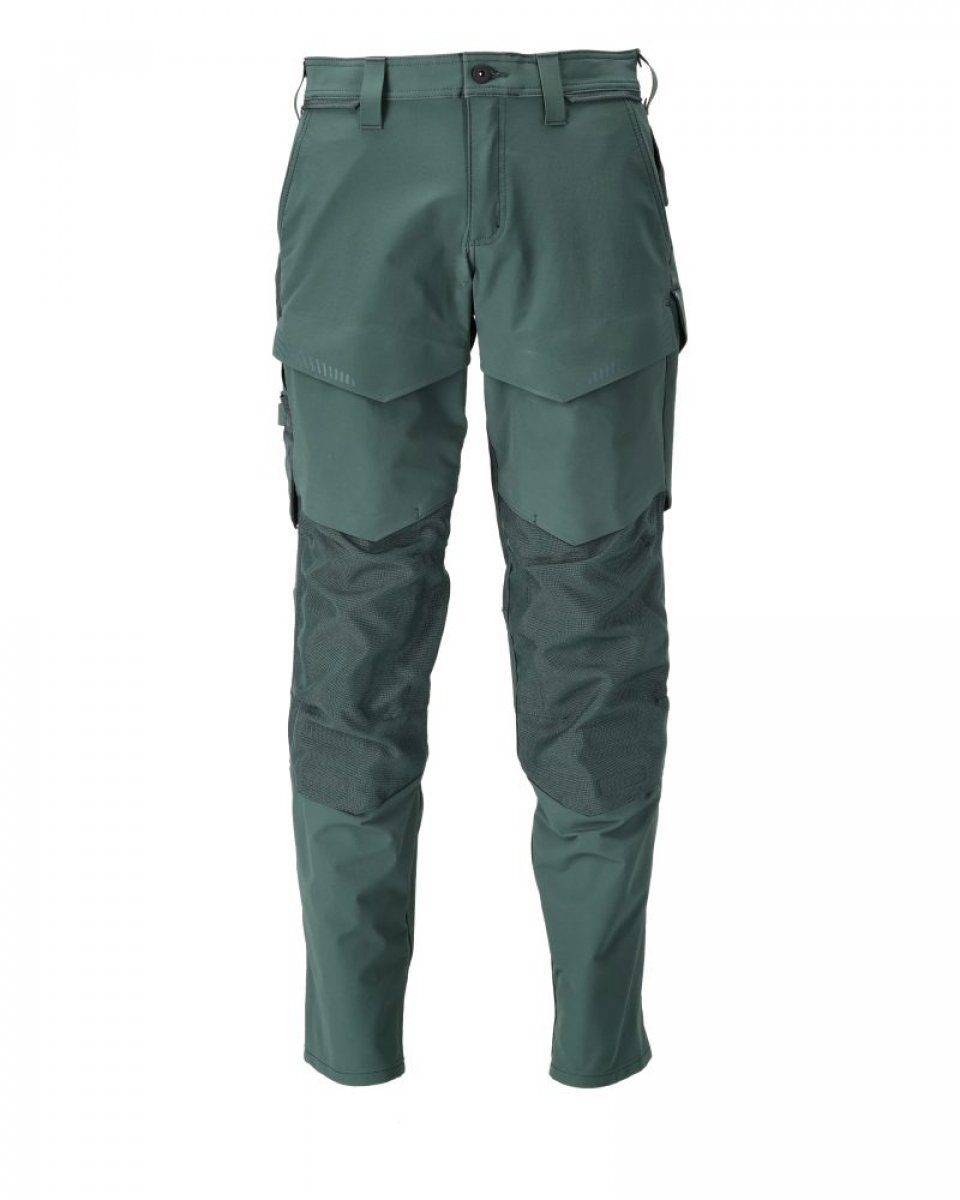 MASCOT-Bundhose mit Knietaschen Ultimate Stretch, CUSTOMIZED, 235 g/m², waldgrün