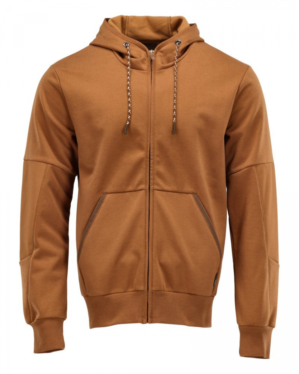 MASCOT- Kapuzensweatshirt mit Reißverschluss, CUSTOMIZED, 320 g/m², nussbraun