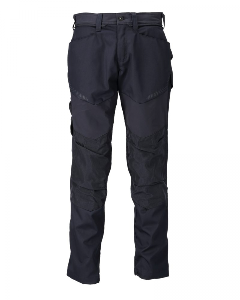 MASCOT- Hose mit Knietaschen, Cordura, CUSTOMIZED, 205 g/m, schwarzblau