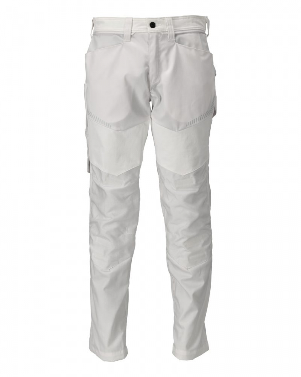 MASCOT- Hose mit Knietaschen, Cordura, CUSTOMIZED, 205 g/m², weiss