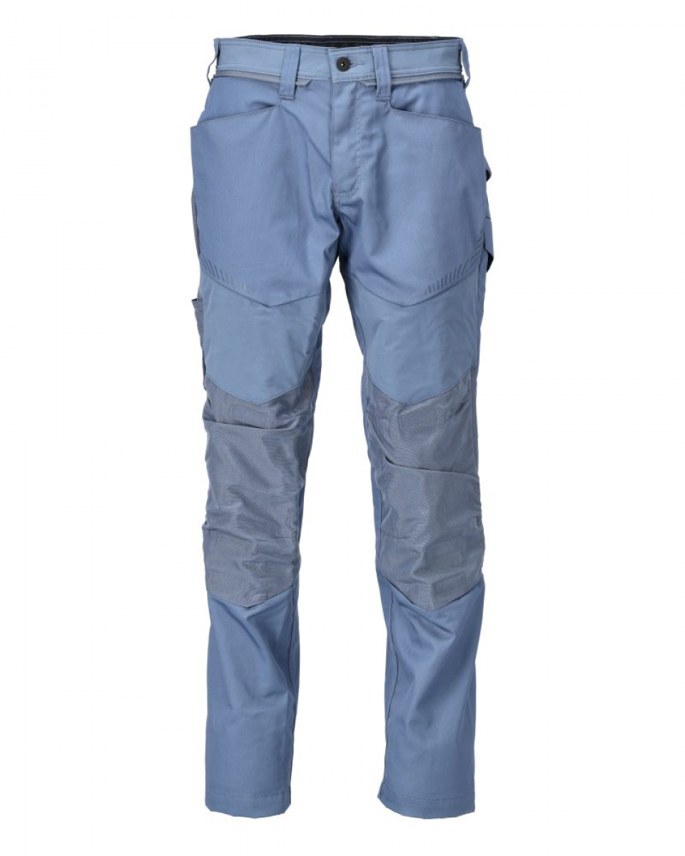 MASCOT- Hose mit Knietaschen, Cordura, CUSTOMIZED, 205 g/m², steinblau