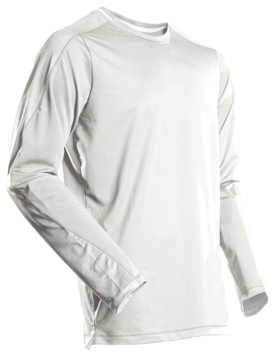 MASCOT- Langarmshirt, CUSTOMIZED, 210 g/m², weiss