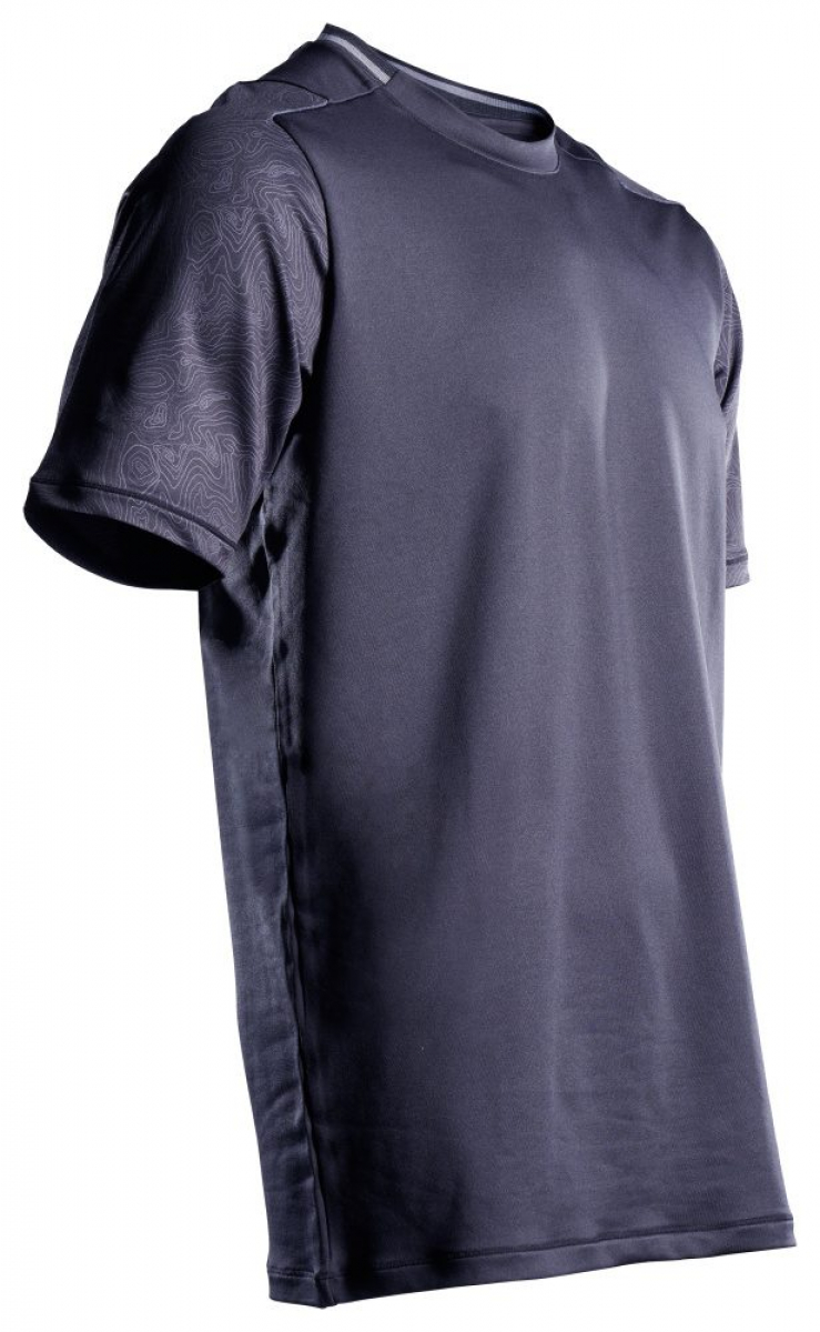 MASCOT- T-Shirt, kurzarm, CUSTOMIZED, 210 g/m², schwarzblau