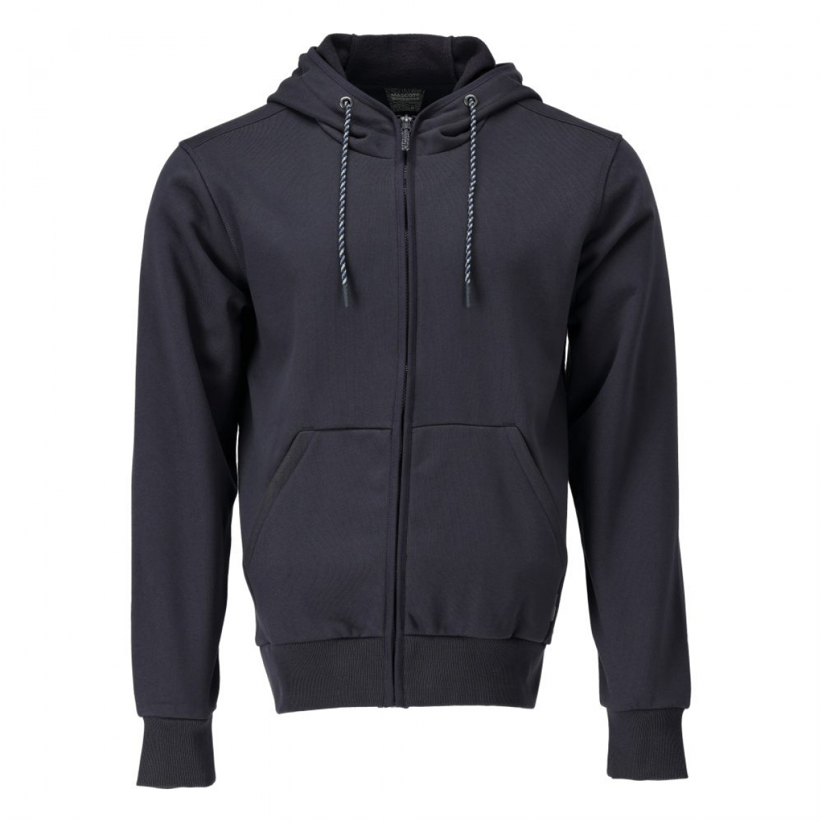 MASCOT- Kapuzensweatshirt mit Reißverschluss, CUSTOMIZED, 450 g/m², schwarzblau