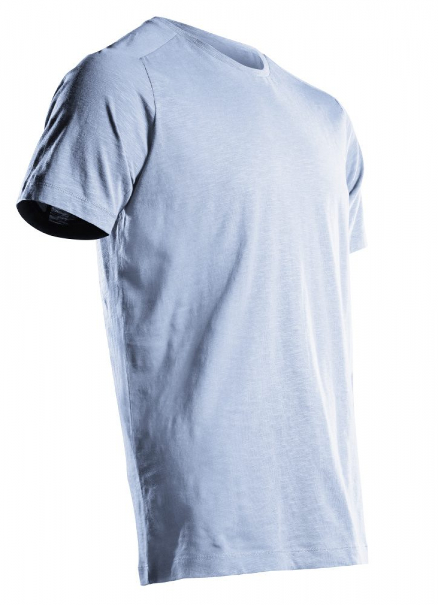 MASCOT-T-Shirt, Kurzarm, CUSTOMIZED, 175 g/m², hell-steinblau