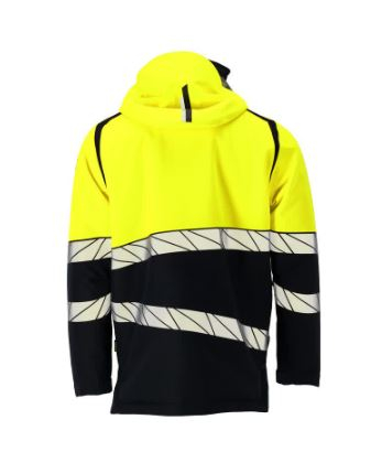 Winterjacke mit CLIMASCOT®-Futter, Schwarz/Gelb