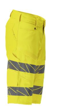 Shorts, ®ACCELERATE SAFE, Gelb