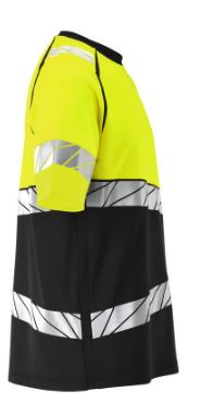 MASCOT® ACCELERATE SAFE T-Shirt Premium , Schwarz/Gelb