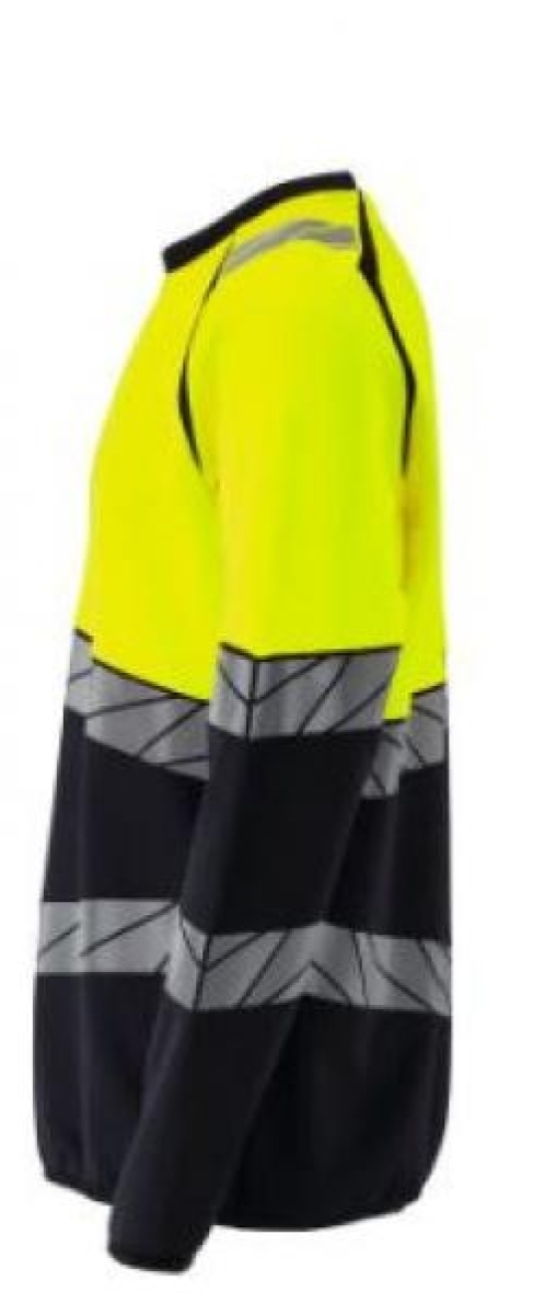 MASCOT® ACCELERATE SAFE Sweatshirt Premiun, Schwarzblau/Gelb