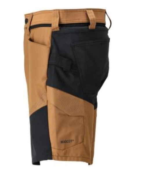 MASCOT® CUSTOMIZED Shorts, Nussbraun/Schwarz