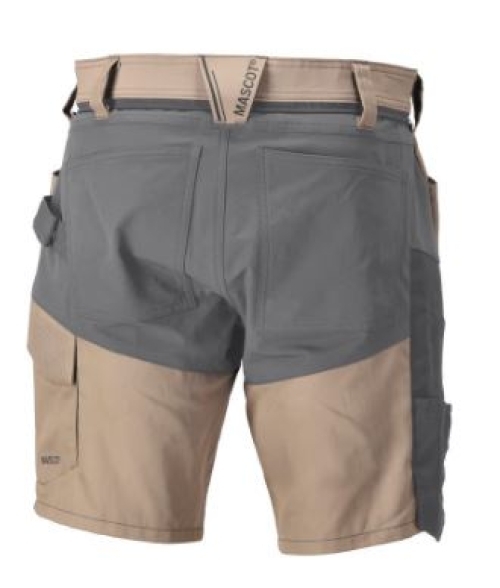 MASCOT® CUSTOMIZED Shorts, Sandbeige/Anthrazitgrau