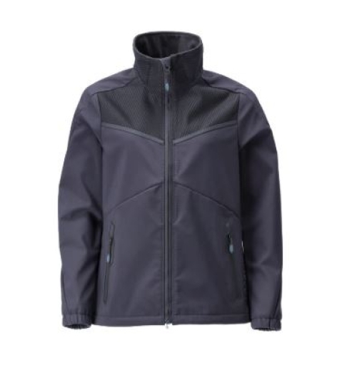 MASCOT® CUSTOMIZED Softshell Jacke Damen, Schwarzblau