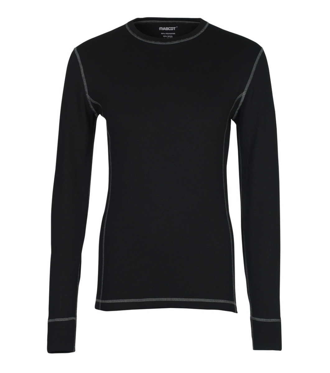 MASCOT-Workwear, Funtionsunterhemd, Logrono, 190 g/m, schwarz