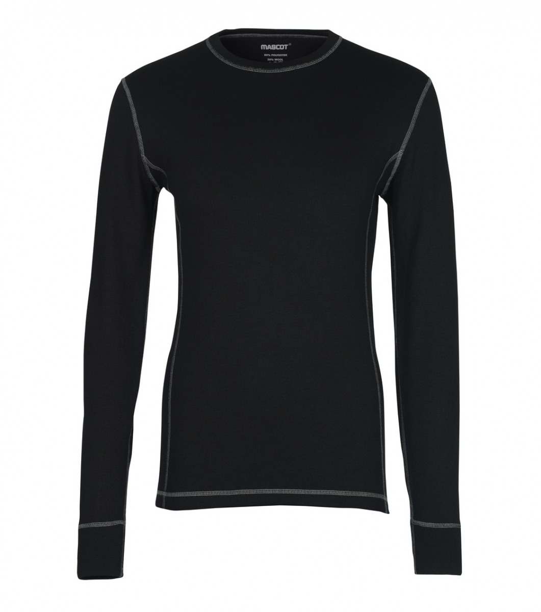 MASCOT-Workwear, Funtionsunterhemd, Logrono, 190 g/m², schwarz