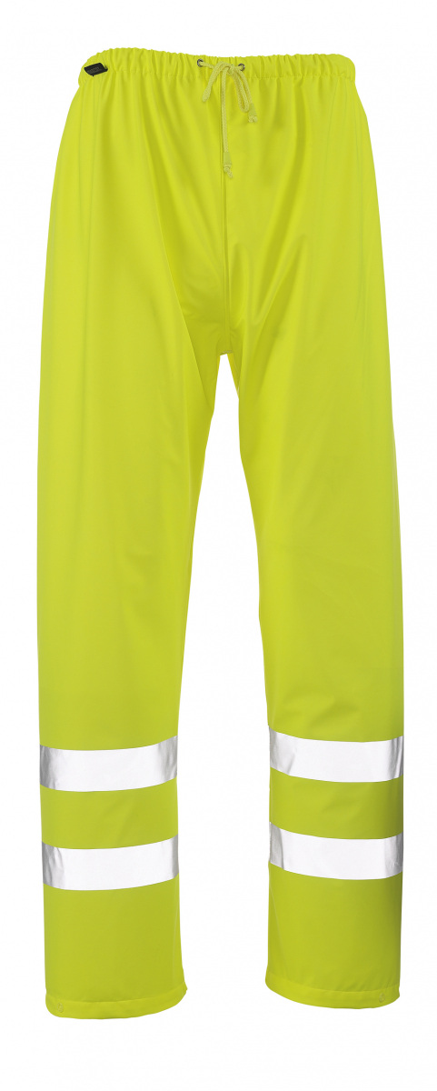 MASCOT-Workwear, Warnschutz-Regenhose, Wolfsberg, 210 g/m², gelb
