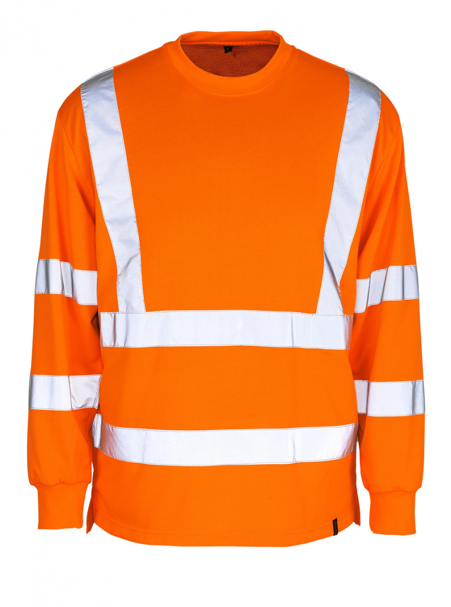 MASCOT-Workwear, Warnschutz-Sweatshirt, Melita, 245 g/m², orange