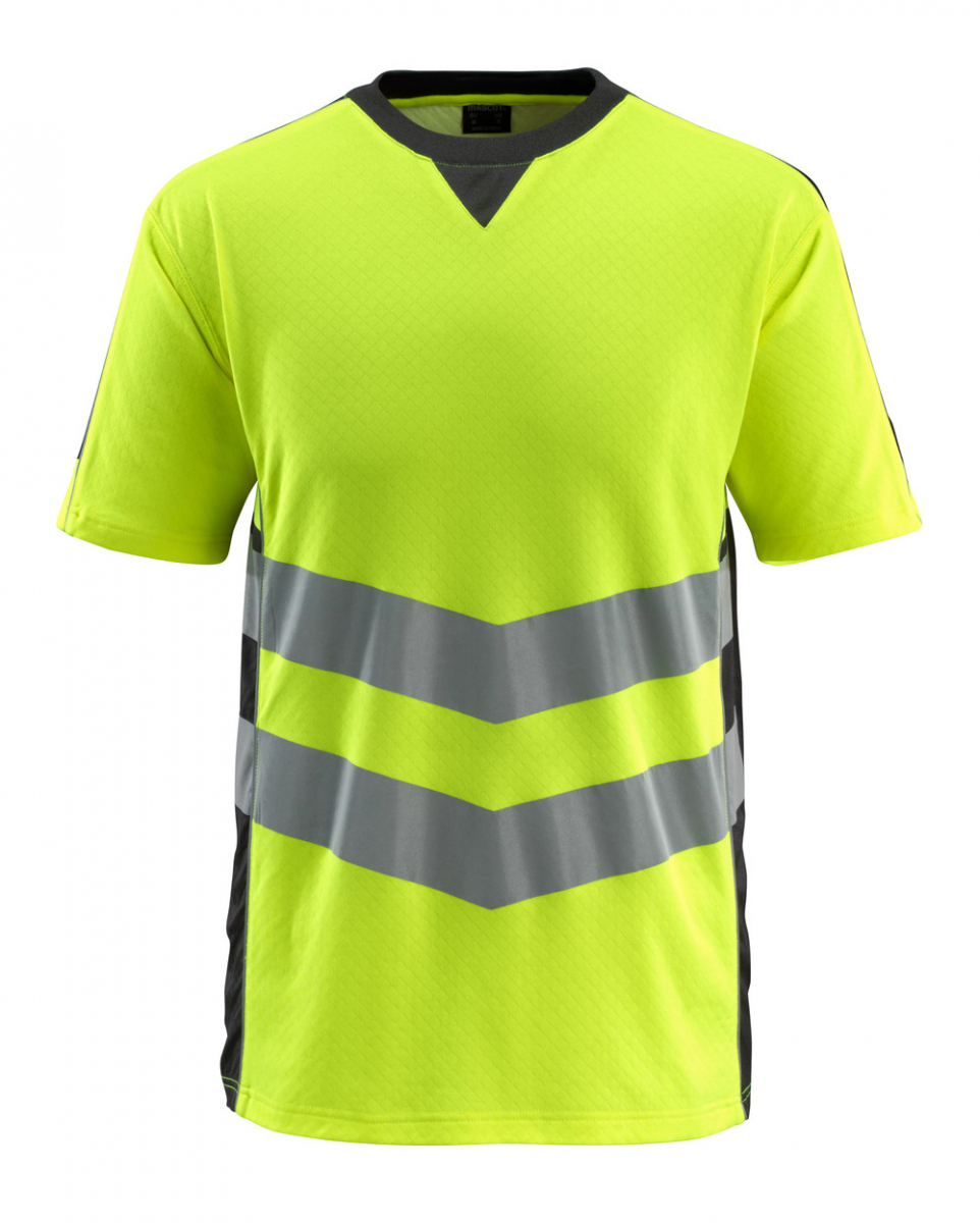 MASCOT-Workwear, Warnschutz-T-Shirt, Sandwell, 170 g/m², gelb/schwarz